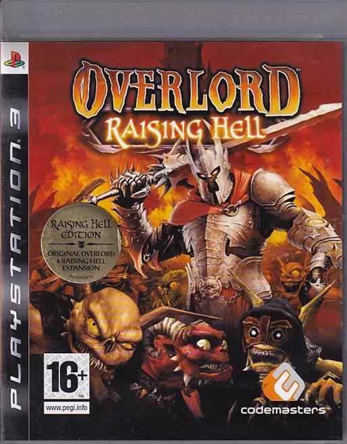 Overlord Raising Hell -  PS3 (B Grade) (Genbrug)